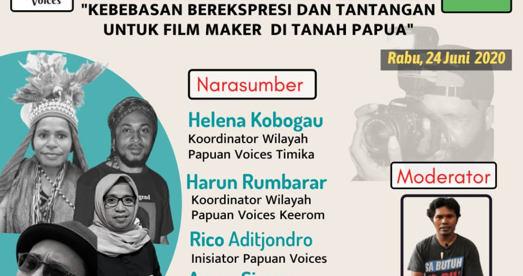 Webinar: Kebebasan Berekspresi dan Tantangan bagi Film Makers di Tanah Papua